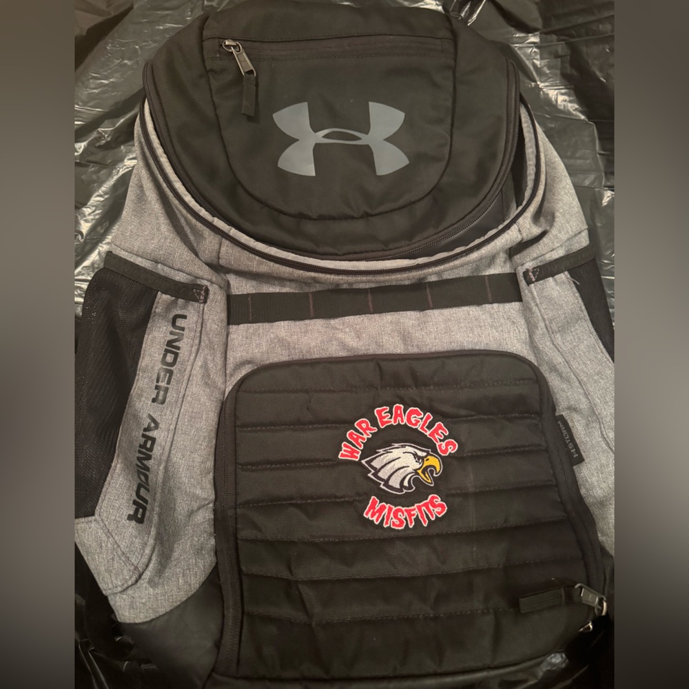 Under Armour Charcoal and Black Backpack - Picture 3 of 3